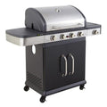 Grill gazowy Cook'in Garden na nogach, 4 palniki, 14,5 kW - Am064sbi(Por omisión)